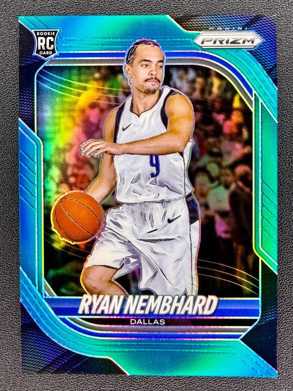 2025-26 Panini Prizm - Ryan Nembhard #48 Teal Holo 215/215 Bookend Rookie RC